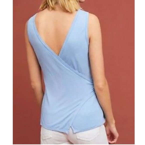 🎉HP🎉 Ett Twa Blue Tie Tank - Picture 2 of 5